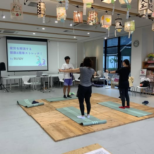『元箱根駅伝優勝ランナーが教える健康ストレッチ！』が開催されました。