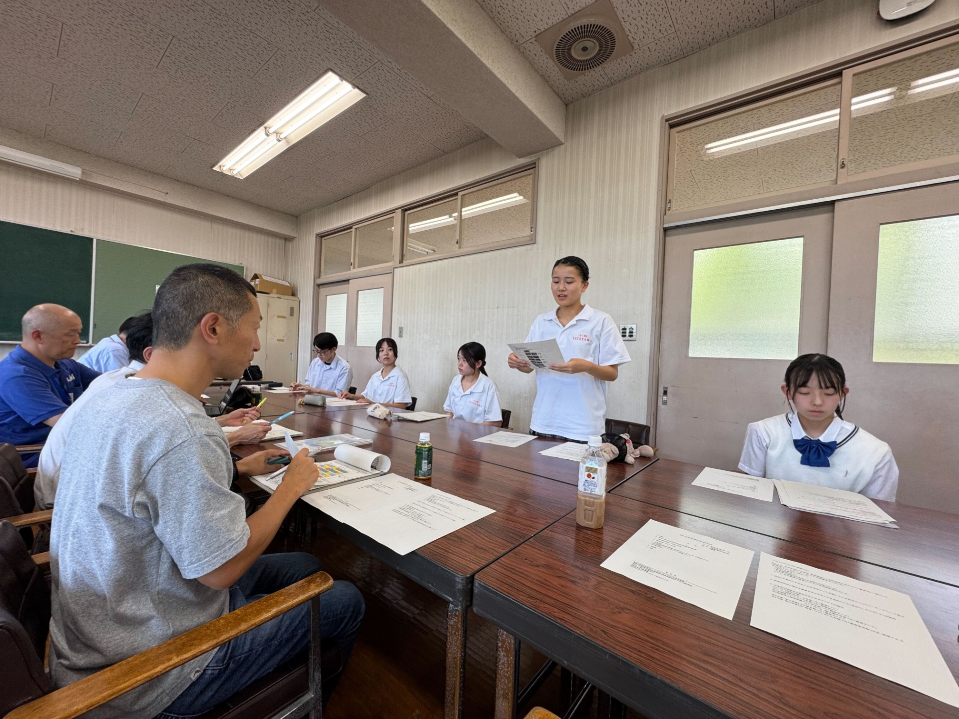 高校生と地域がつながる！長命ケ丘地域防災訓練に向けた意見交換会
