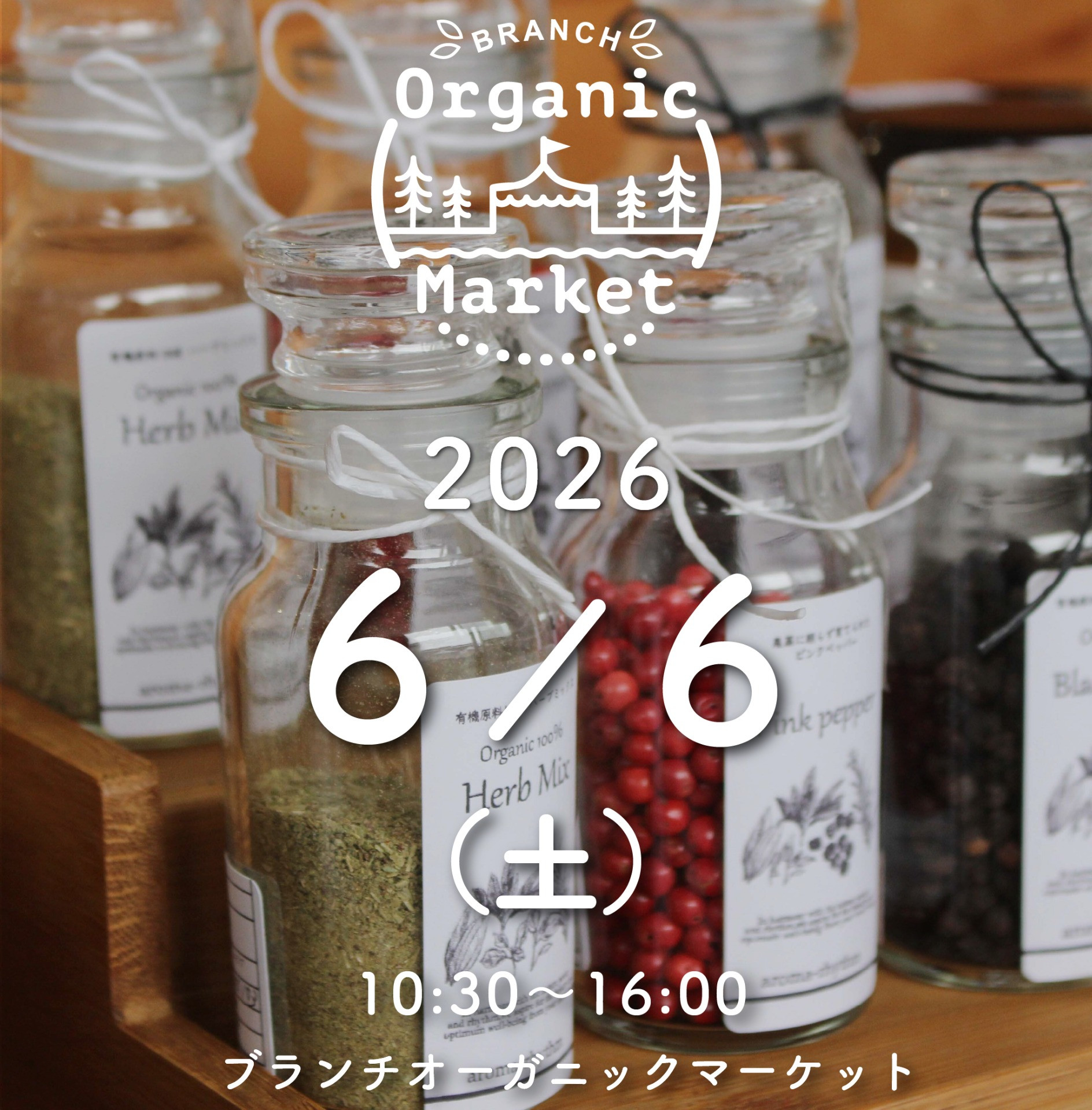 ブランチオーガニックマーケット 6月